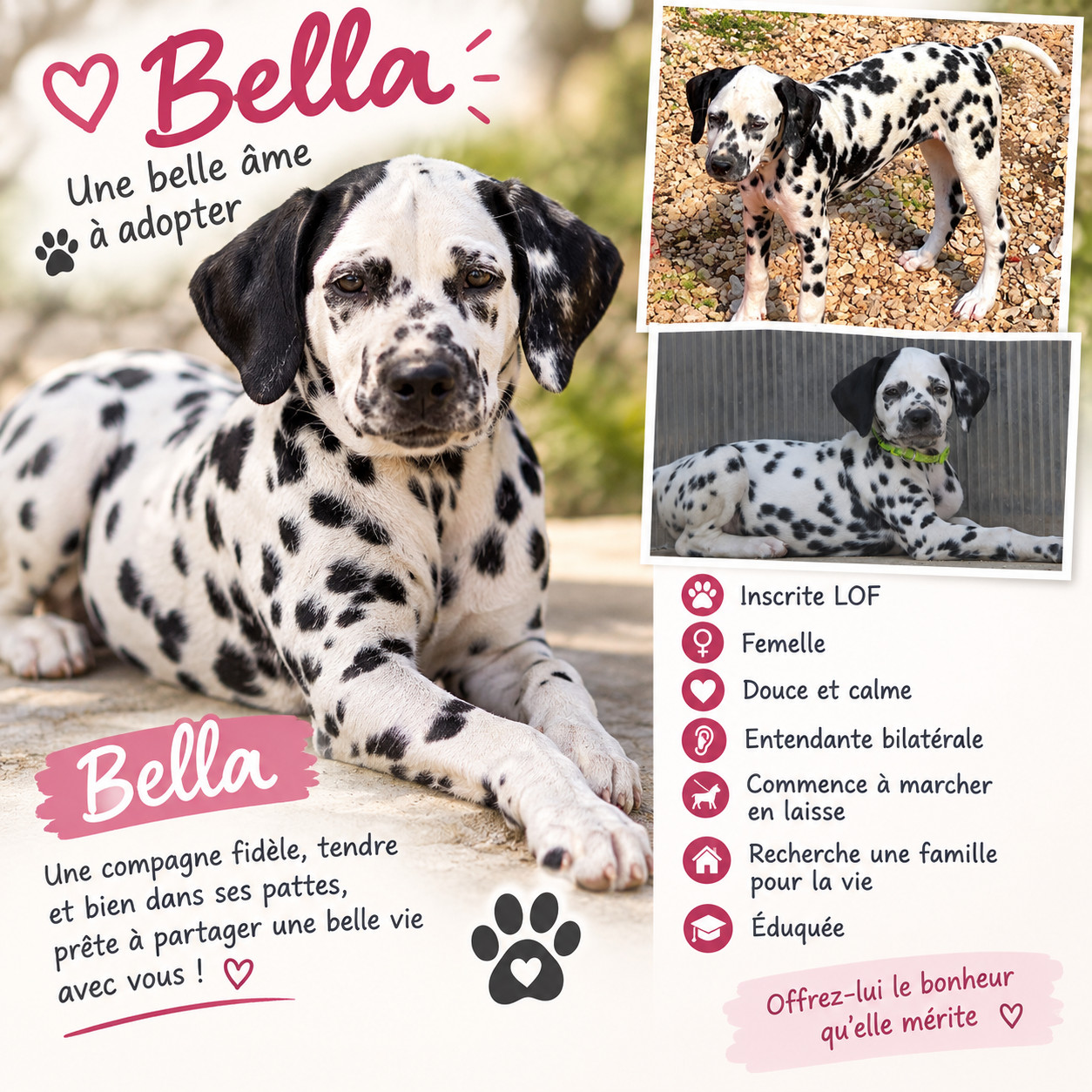 des dalmats de la pierre sacrée - Chiots disponibles - Dalmatien